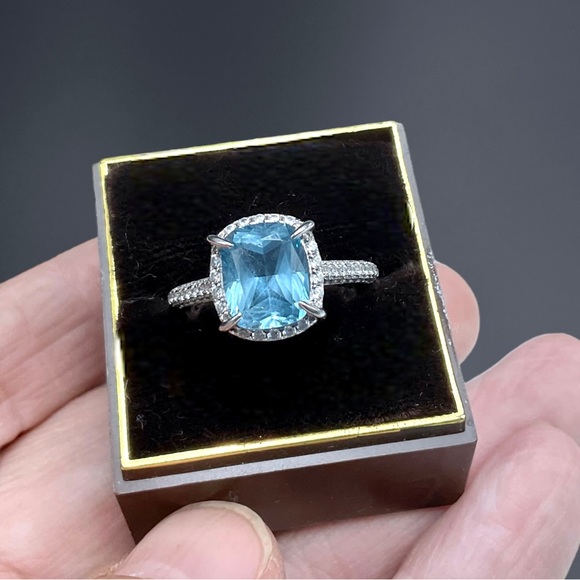 🌺Lafonn Blue Topaz Ring - Picture 4 of 15